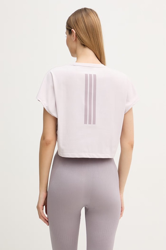 Ρούχα adidas Performance T-shirt αθλητικό γυναικείο KE8052 ροζ