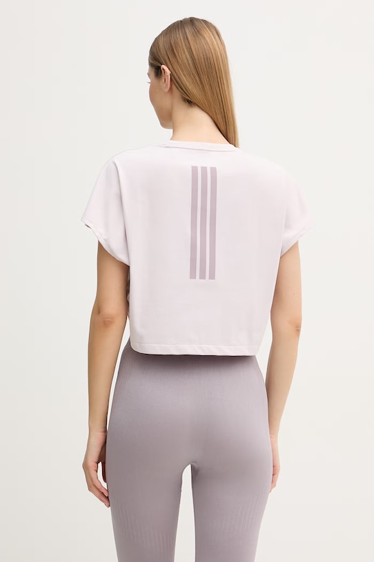 Ρούχα adidas Performance T-shirt αθλητικό γυναικείο KE8052 ροζ