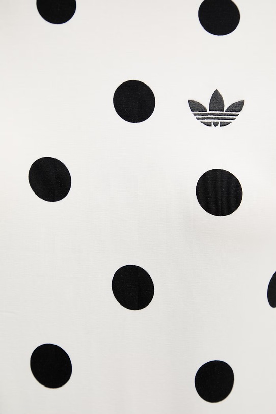 adidas Originals T-shirt damski bawełniany z elastanem KV1193 beżowy