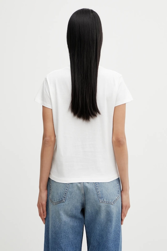 Odzież MM6 Maison Margiela t-shirt bawełniany S52GC0327.M20170 biały