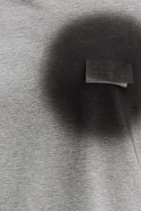 MM6 Maison Margiela t-shirt bawełniany S52GC0364.M20048 szary