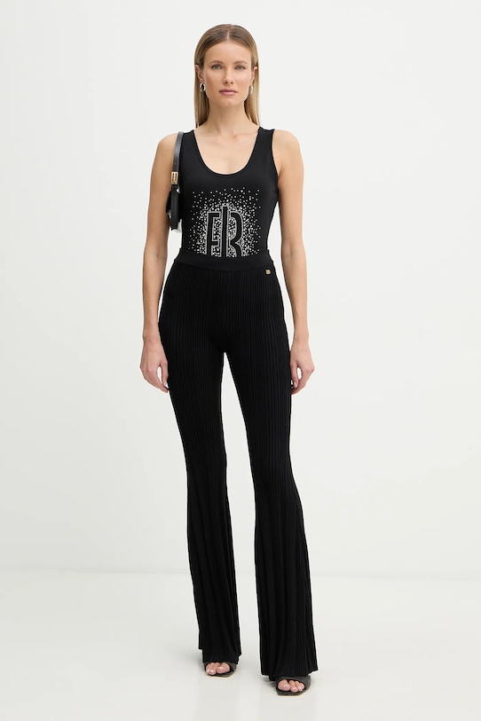 Fracomina top FP26ST2010J401N5 czarny SS26