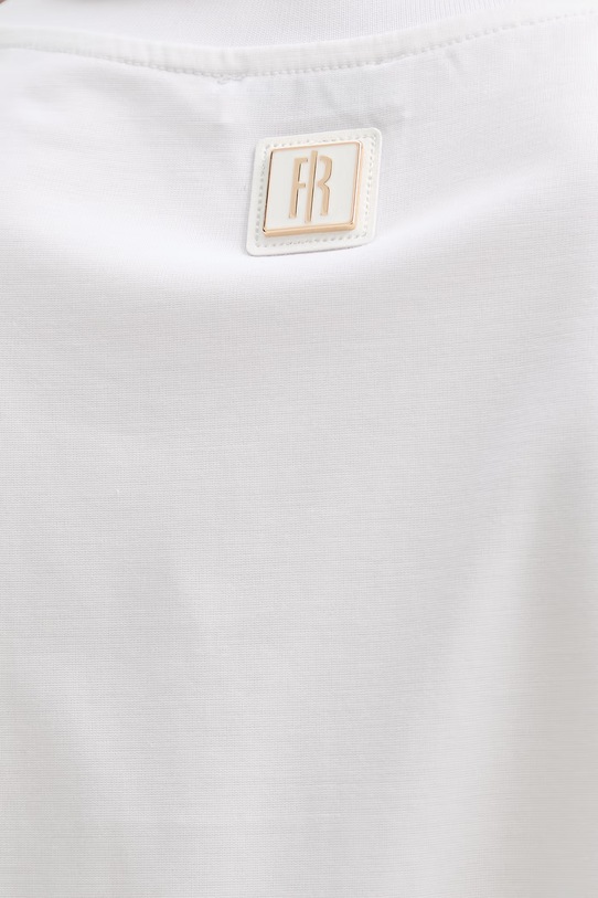 Μπλουζάκι Fracomina FP26ST3014J43301 λευκό