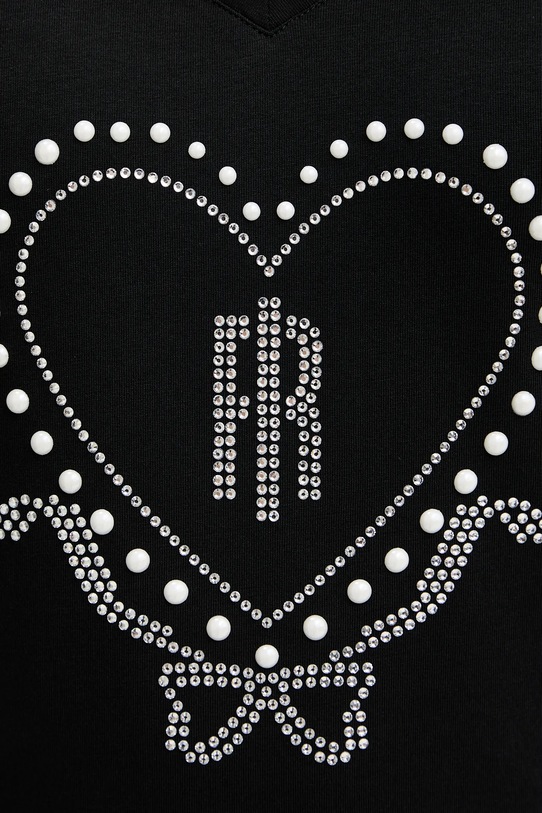 Fracomina t-shirt FP26ST3007J401N5 czarny