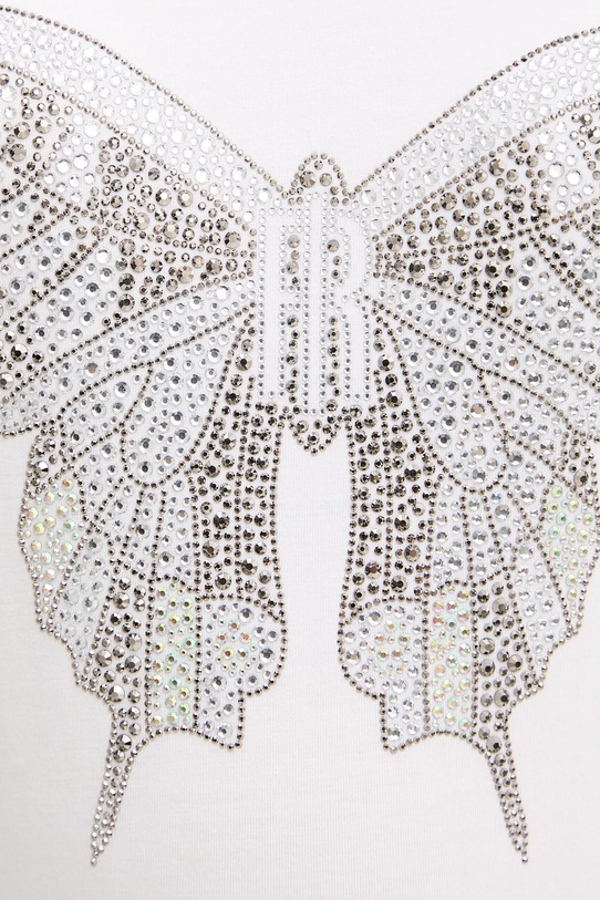 Fracomina t-shirt FR26ST3046J401N5 beżowy