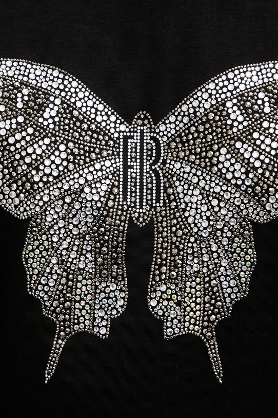 Fracomina t-shirt FR26ST3046J401N5 czarny