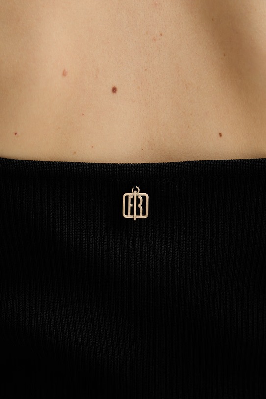 Fracomina top FR26ST4007K41601 czarny