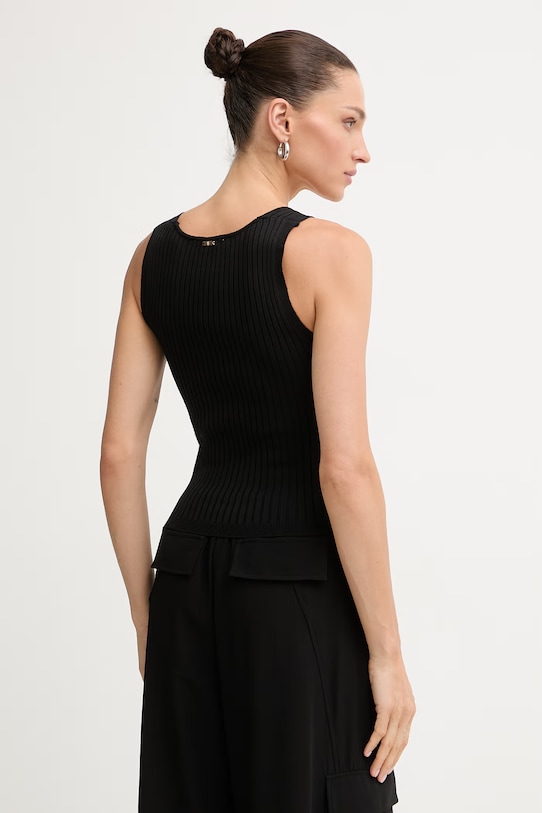 Odzież Fracomina top damskie FJ26ST4004K56501 czarny