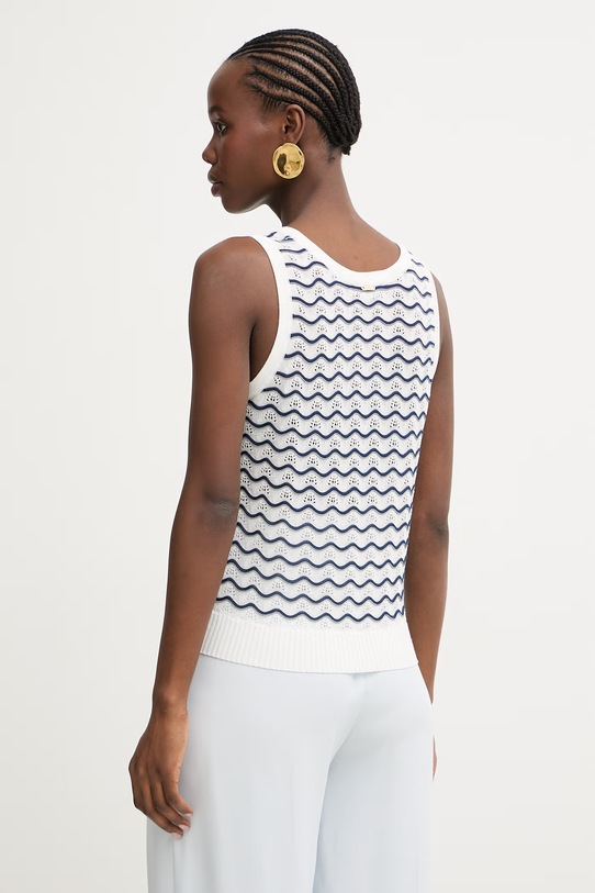 Odzież Fracomina top damski FS26ST4008K41501 biały