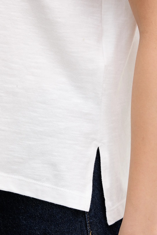 United Colors of Benetton t-shirt bawełniany 3BVXD10BY biały