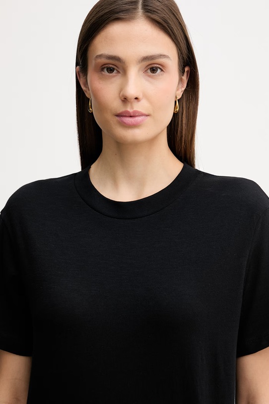 United Colors of Benetton t-shirt bawełniany czarny 3BVXD10BY