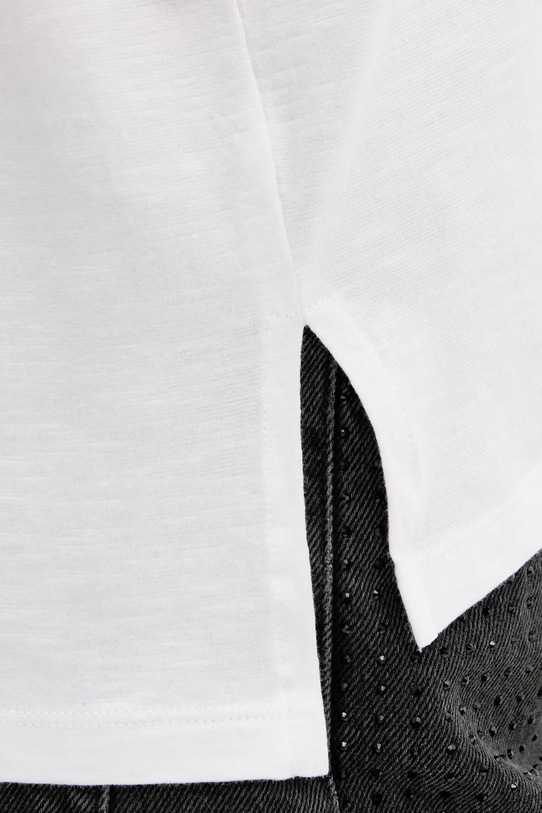 United Colors of Benetton t-shirt bawełniany 3BVXD4020 biały