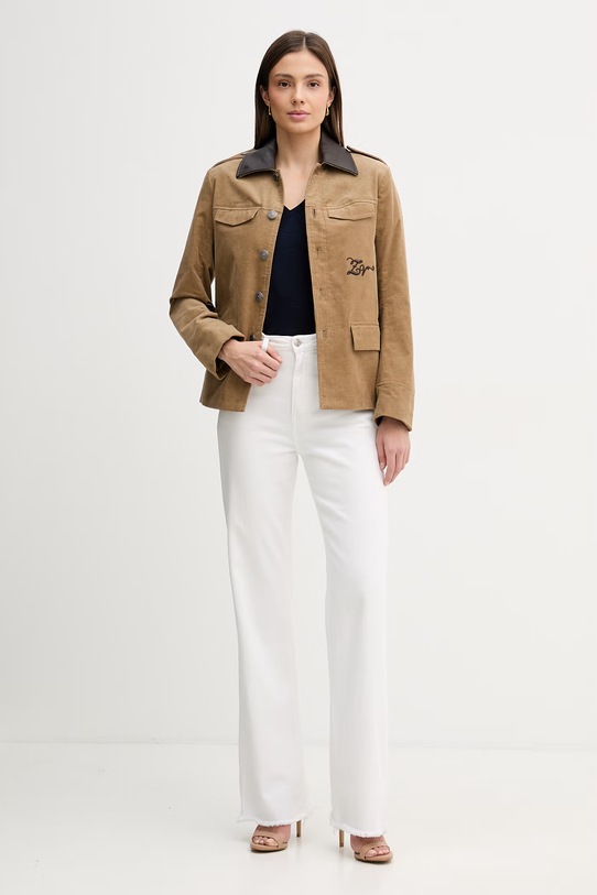 United Colors of Benetton t-shirt bawełniany 3BVXD4020 granatowy SS26