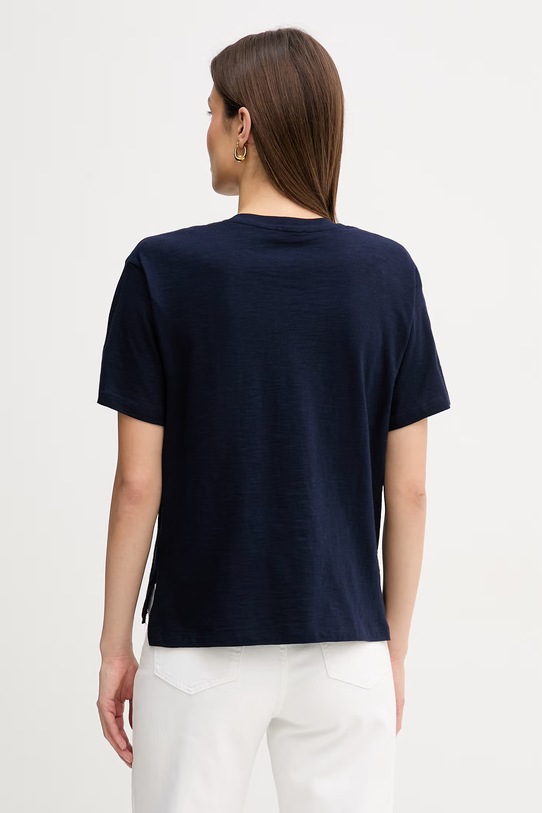 Odzież United Colors of Benetton t-shirt bawełniany 3BVXD4020 granatowy