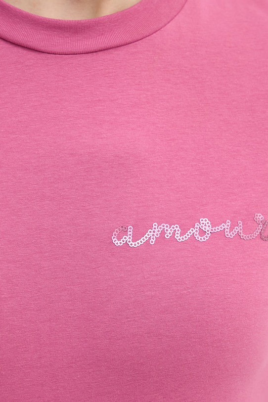 Тениска United Colors of Benetton 3ECMD10C6 розов