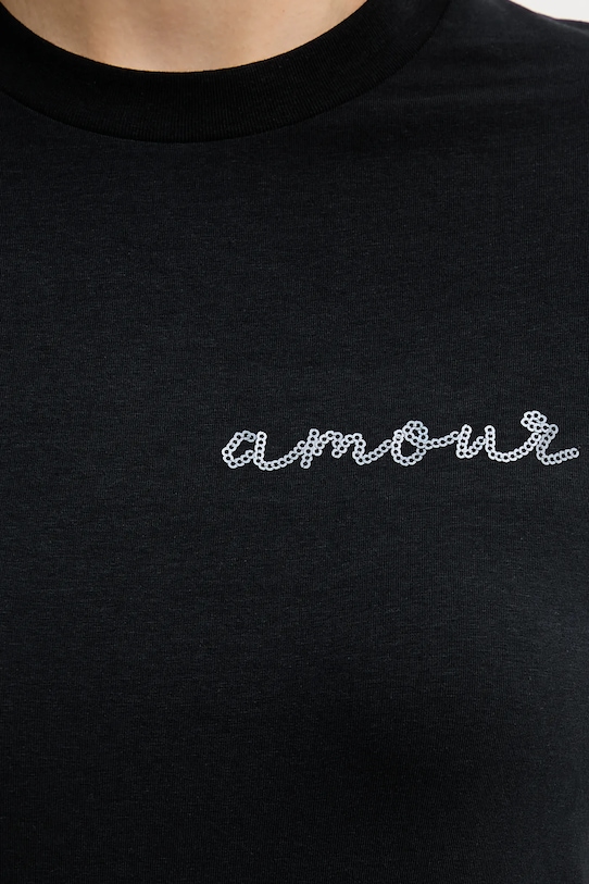 United Colors of Benetton t-shirt 3ECMD10C6 czarny