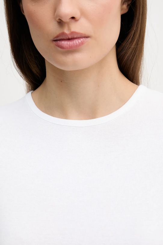 United Colors of Benetton t-shirt bawełniany 3GA8D10BX biały