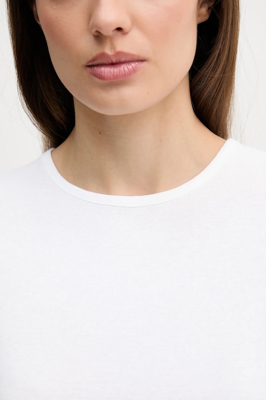 United Colors of Benetton t-shirt bawełniany 3GA8D10BX biały