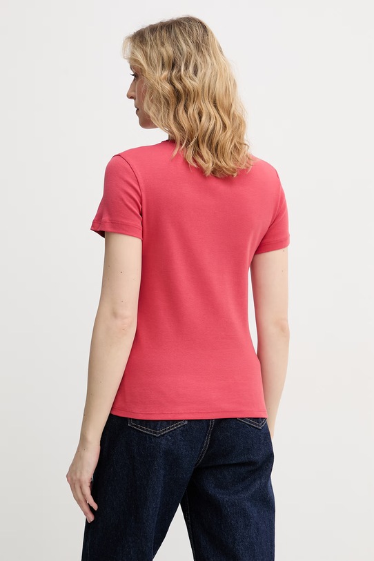 Odzież United Colors of Benetton t-shirt bawełniany 3GA8D10BX czerwony