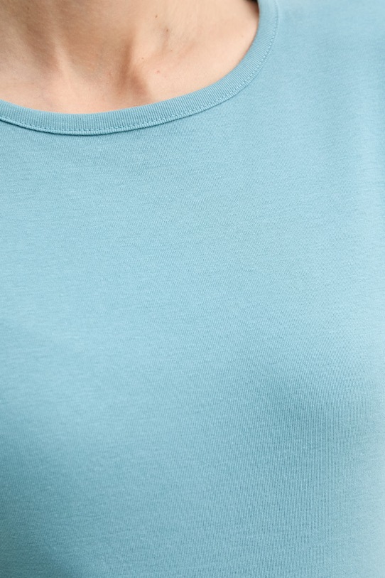 United Colors of Benetton t-shirt bawełniany 3GA8D10BX niebieski