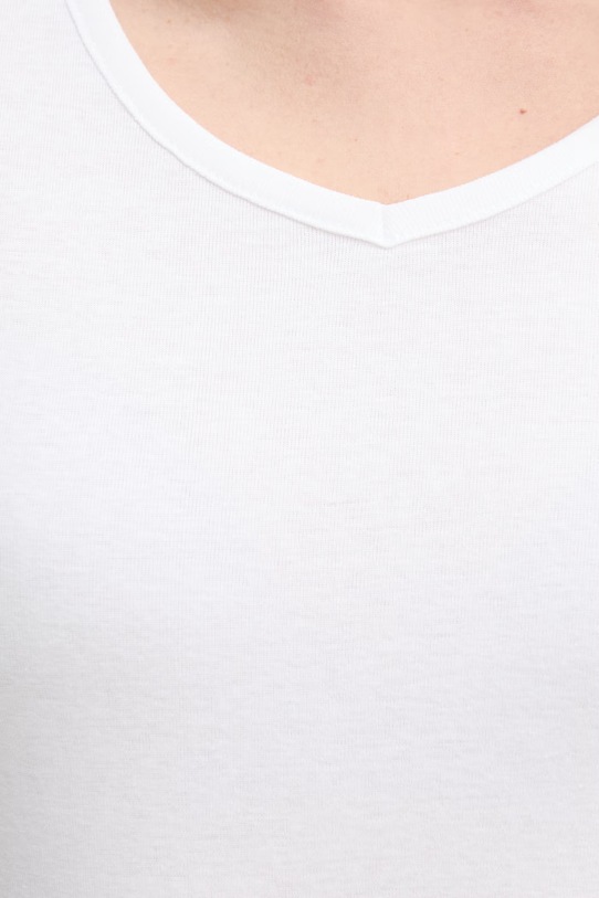 United Colors of Benetton t-shirt bawełniany 3GA8D4029 biały