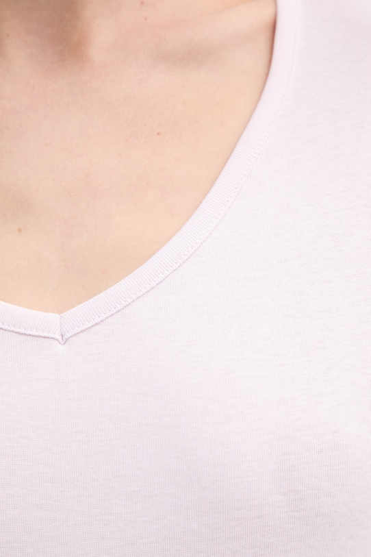 United Colors of Benetton t-shirt bawełniany 3GA8D4029 różowy