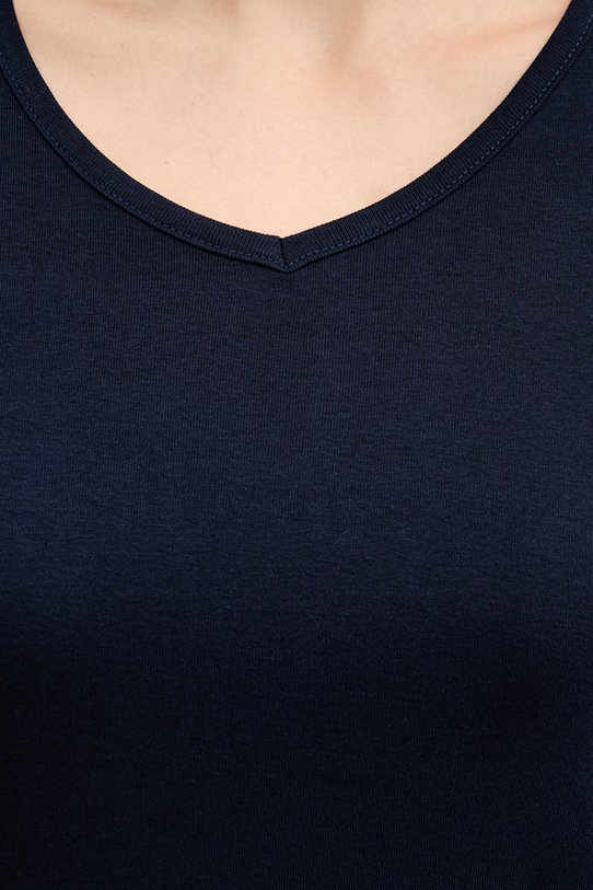 United Colors of Benetton t-shirt bawełniany 3GA8D4029 granatowy