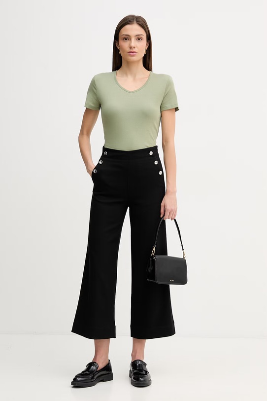 United Colors of Benetton t-shirt bawełniany 3GA8D4029 zielony SS26