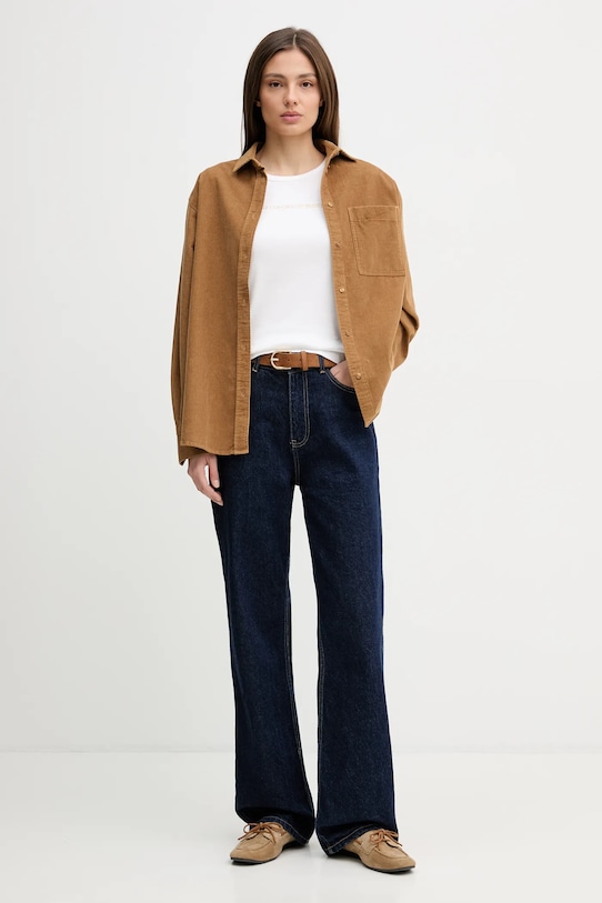 United Colors of Benetton t-shirt bawełniany 3GA8E16A2 biały SS26