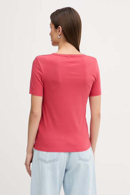 Odzież United Colors of Benetton t-shirt bawełniany 3GA8E16A2 czerwony