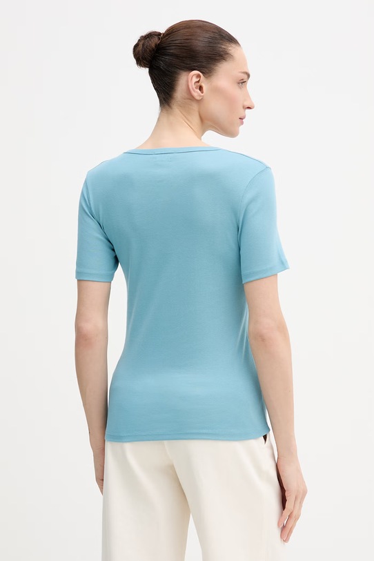 Odzież United Colors of Benetton t-shirt bawełniany 3GA8E16A2 niebieski