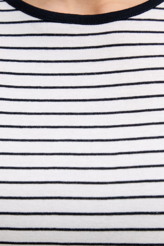 United Colors of Benetton t-shirt damski bawełniany 339PD10BX biały