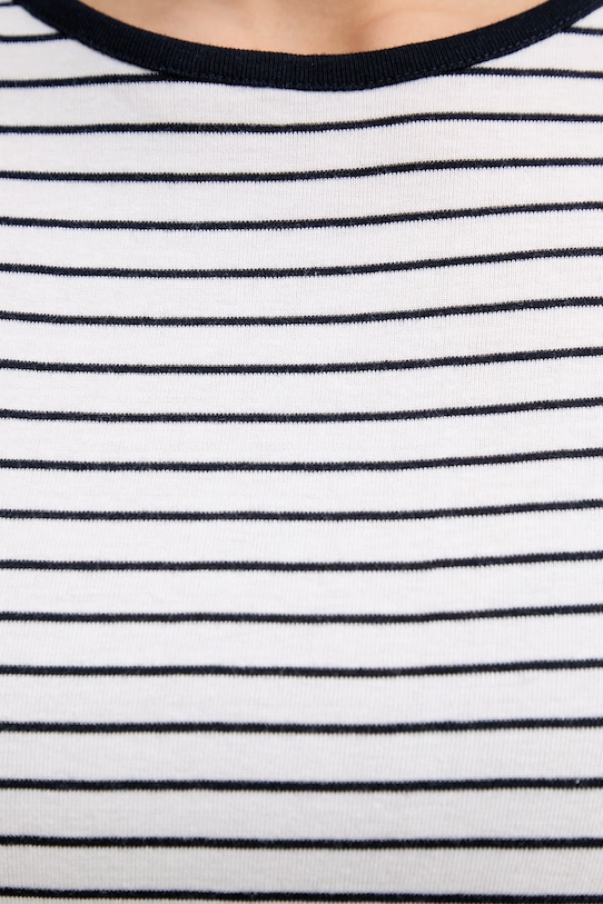 United Colors of Benetton t-shirt damski bawełniany 339PD10BX biały