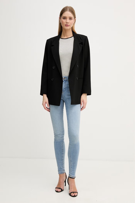 United Colors of Benetton t-shirt damski bawełniany 339PD10BX beżowy SS26