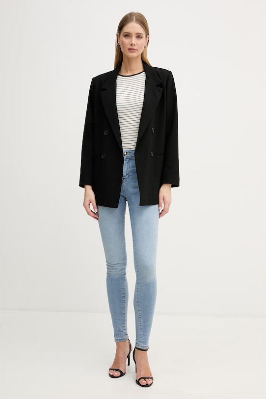 United Colors of Benetton t-shirt damski bawełniany 339PD10BX beżowy SS26