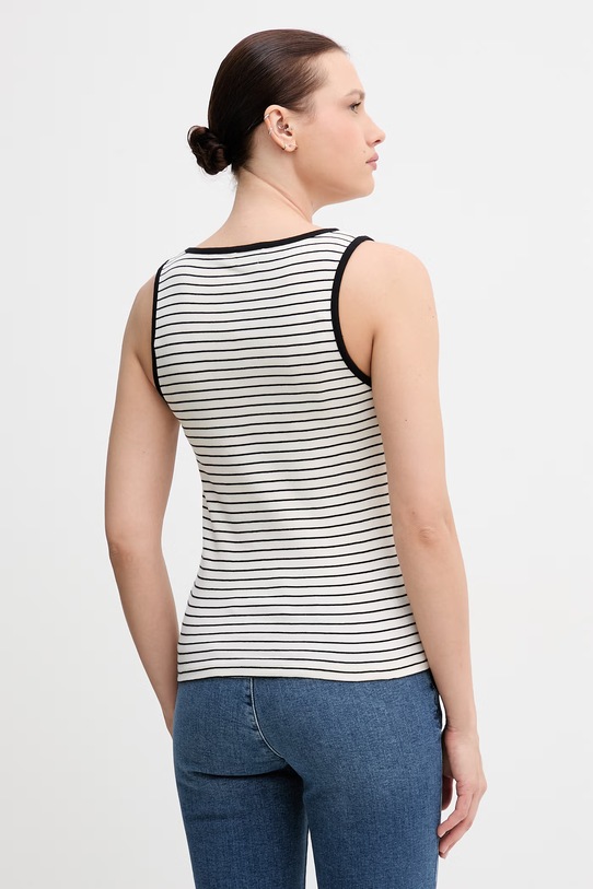 Odzież United Colors of Benetton top damski bawełniany 339PDH018 czarny