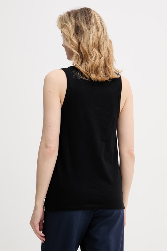Odjeća United Colors of Benetton Top za žene od pamuka 3BVXDH01A crna