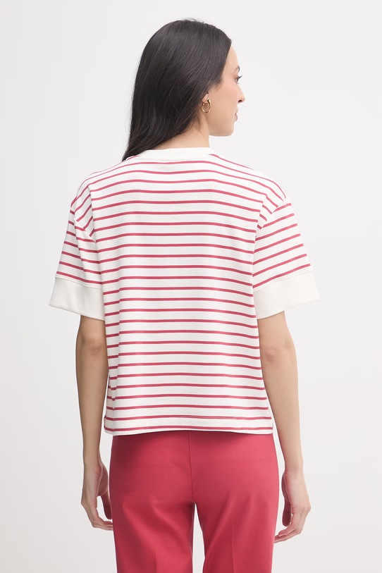 Ρούχα United Colors of Benetton t-shirt Γυναικείο βαμβακερό 3FLCD10CG κόκκινο