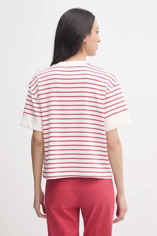 Îmbrăcăminte United Colors of Benetton tricou pentru femei, din bumbac 3FLCD10CG rosu