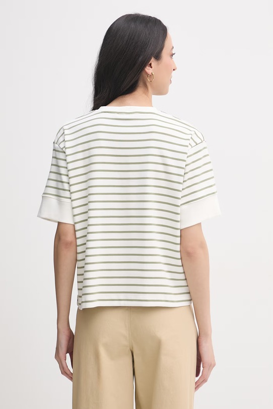 Ρούχα United Colors of Benetton T-shirt Γυναικείο με βαμβάκι 3FLCD10CG πράσινο