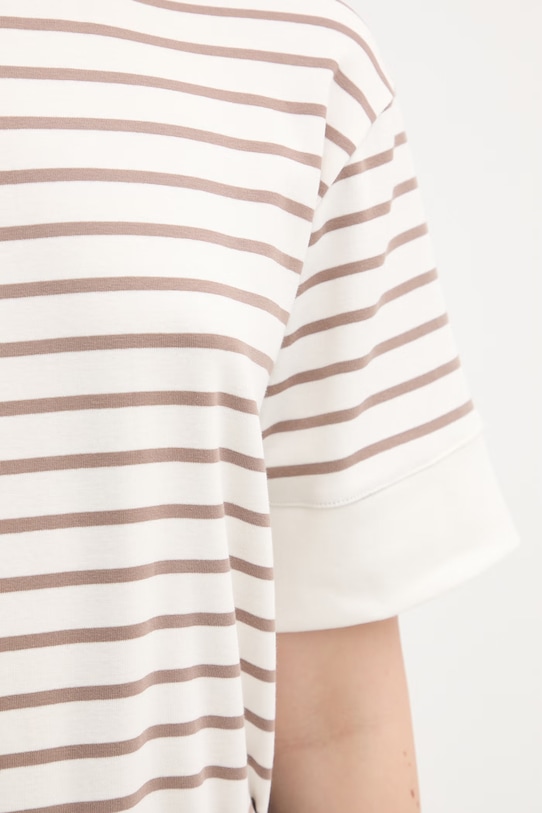 United Colors of Benetton тениска дамска от памук 3FLCD10CG кафяв