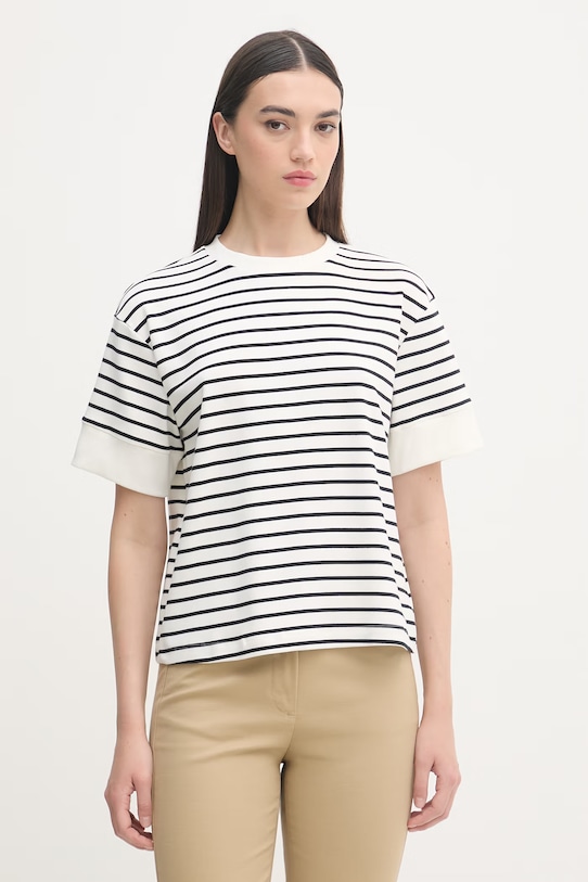 United Colors of Benetton тениска дамска от памук черен 3FLCD10CG