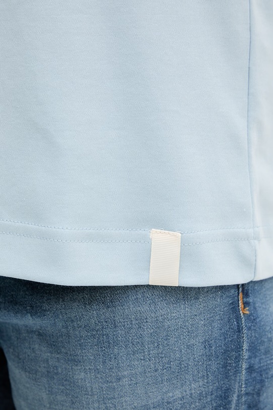 United Colors of Benetton t-shirt damski bawełniany 3T5BD10CA niebieski