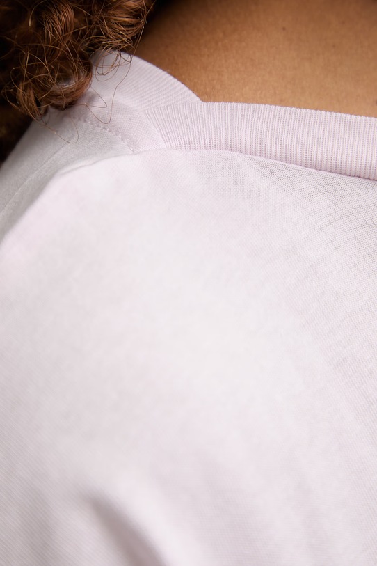 United Colors of Benetton T-shirt basic damski bawełniany 3096D10CP różowy