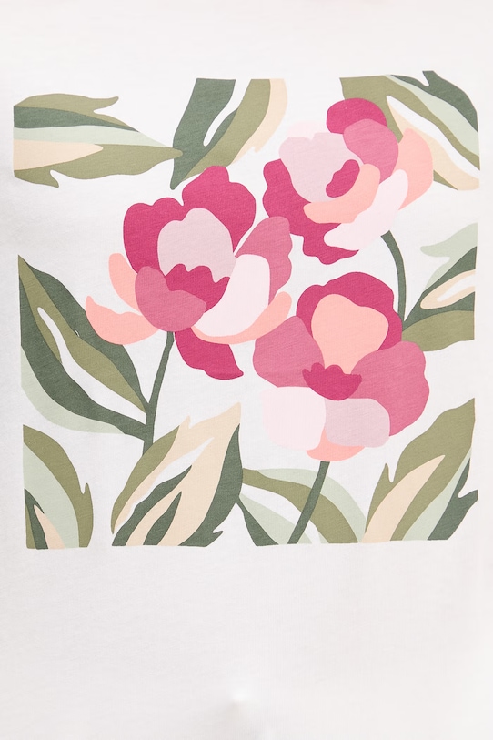 United Colors of Benetton t-shirt Γυναικείο βαμβακερό 3096D10CU λευκό