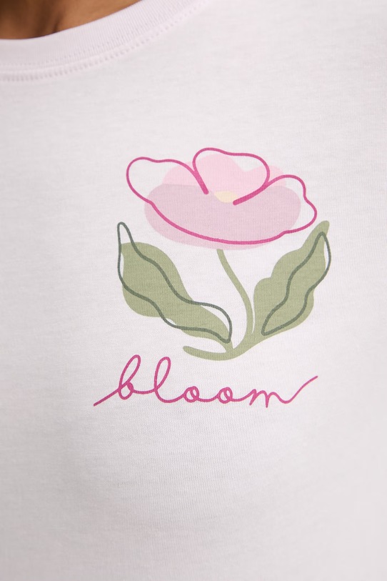 United Colors of Benetton T-shirt damski bawełniany 3096D10CU różowy