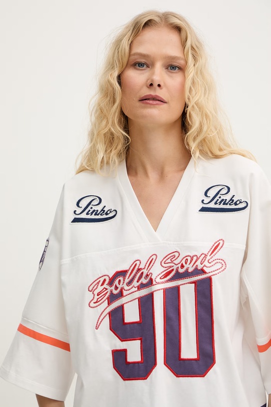 Pinko t-shirt Γυναικείο λευκό 106926.A3CC