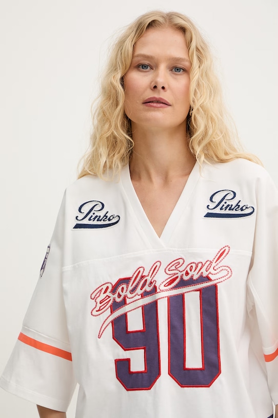 Pinko t-shirt Γυναικείο λευκό 106926.A3CC