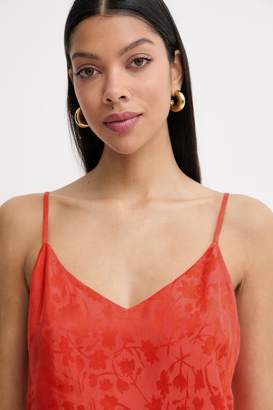 Pinko halenka na ramínka dámská oranžová 106869.A3AN