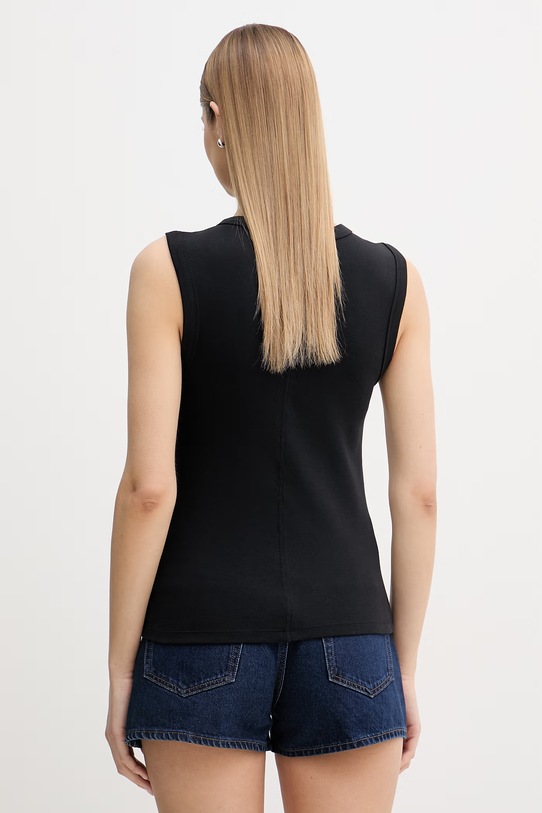 Odzież Calvin Klein Jeans top damski LV047B265G czarny